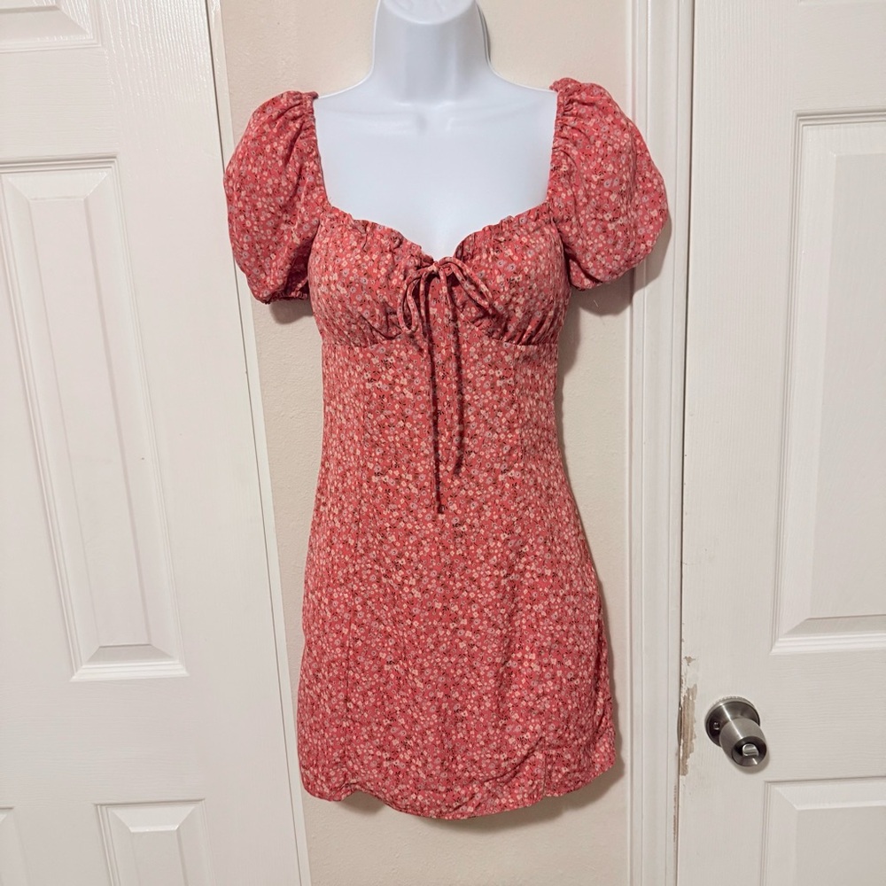 BP. Nordstrom Floral Puff Sleeve Dress 🌸✨ New With Tags